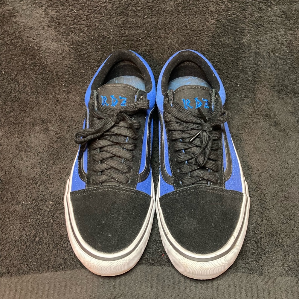 Negotiable vans Rowan zorilla old skool blue croc size 10 worn once
